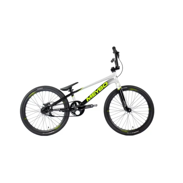 Meybo Patron 2026 Expert (19.6"TT) BMX Race Bike - Black/Grey/Lime