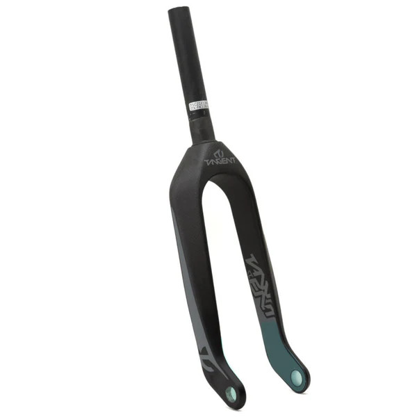 Tangent BMX Forks are chromoly and strong for bike racing