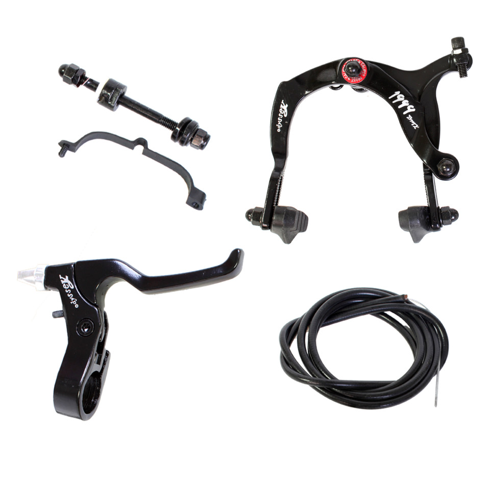 Leva Freno Odyssey Sidewinder Old Mid School BMX - Colore Nero/argento, Montaggio Destro