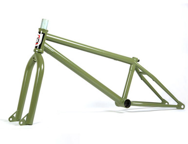 Mon Motomag BMX フレーム フォークセット WTF-green__42171.1566395406.