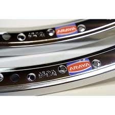 Araya 7X rim Chrome 20 x 1.75 Old School 36H - Americancycle.com 