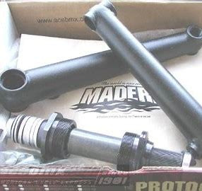 Madera Protocol Cranks American Made BMX Parts