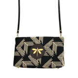 Dragons Fly in Embroidered Black Dragons Fly in Embroidered Black