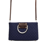 Silver D's in Navy Glitz Silver D's in Navy Glitz