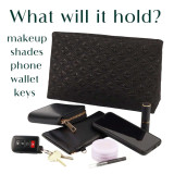 Silver D's in Blue Tessa - Blue Purse by Add Libb Silver D's in Blue Tessa - Blue Purse by Add Libb