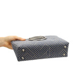 Silver D's in Blue Tessa - Blue Purse by Add Libb Silver D's in Blue Tessa - Blue Purse by Add Libb