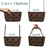 Poppy Clutch in Cream Gold