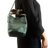 Bucket Bag in Sea Green