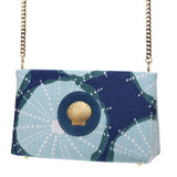 Shell in Blue Amoebas