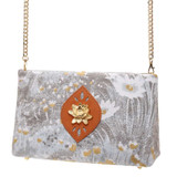 Lotus in Silver Grey Floral
