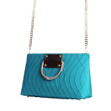 Silver D's Handbag in the Fabric of Your Choice