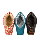 Silver D's Handbag in the Fabric of Your Choice