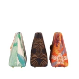 Brass Accented Clutch in Fabric of Your Choice