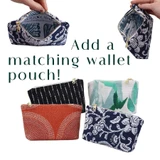Brass Accented Clutch in Fabric of Your Choice