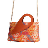 Symetra Handbag in the Fabric of Your Choice