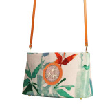 Ginkgo Etch Handbag in the Fabric of Your Choice