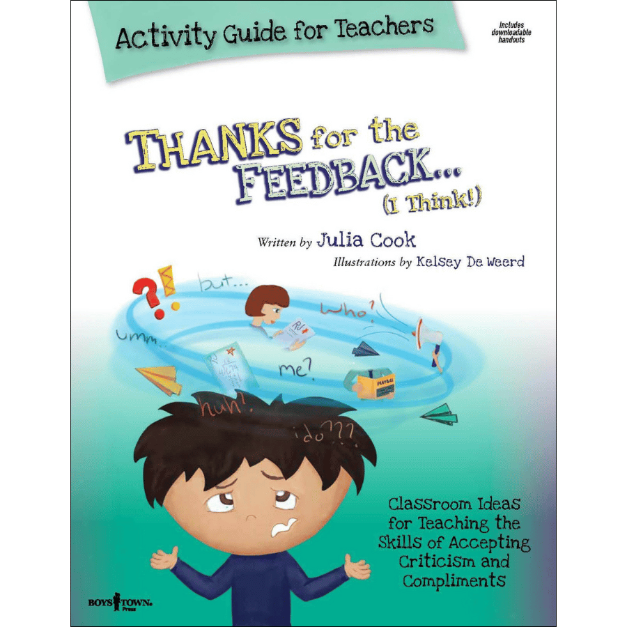 Thanks for the Feedback Activity Guide | Julia Cook