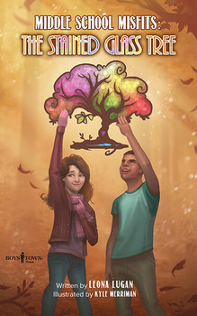 Book cover of Middle-School Misfits: The Stained Glass Tree Book cover of Middle-School Misfits: The Stained Glass Tree