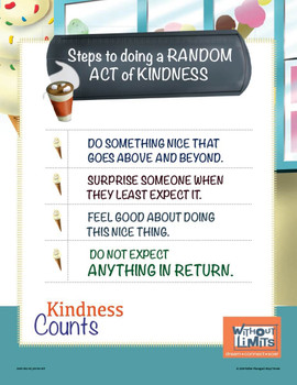 Downloadable Poster: Kindness Counts Downloadable Poster: Kindness Counts