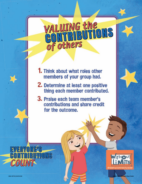 Downloadable Poster: Everyone's Contributions Count