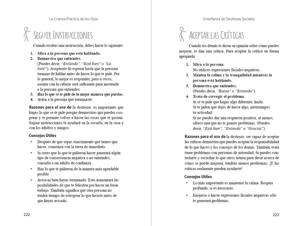 Inside Spread of La Crianza Practica de los Hijos, Fourth Edition