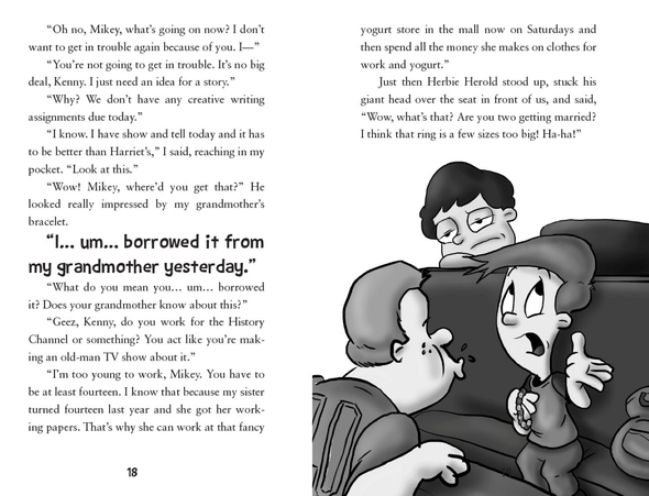 Inside Spread - The Misadventures of Michael McMichaels, Vol. 2: The Borrowed Bracelet