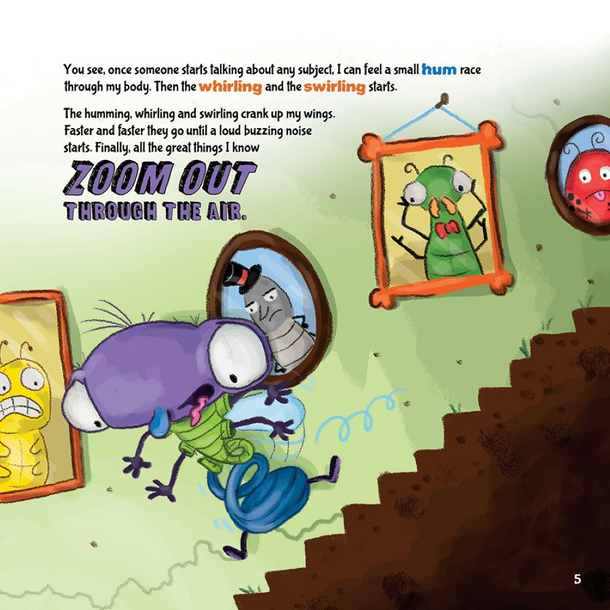 Freddie the Fly Motormouth Inside Page 2