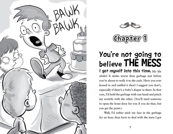 Inside Spread of The Misadventures of Michael McMichaels, Vol. 4: The Double-Dog Dare