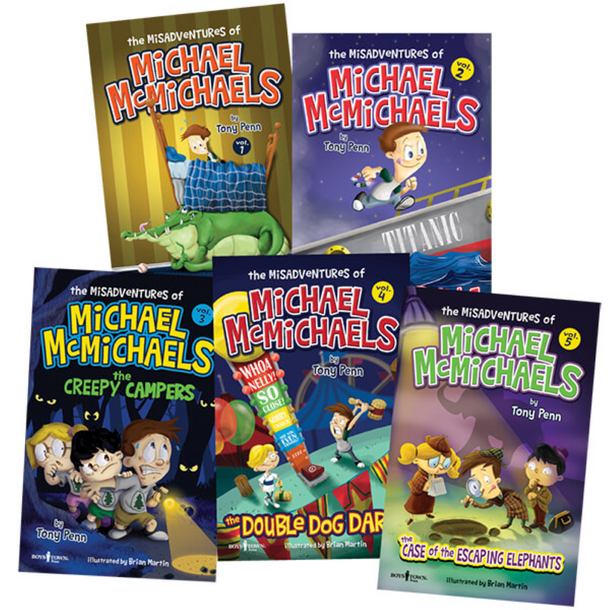 The Misadventures of Michael McMichaels Book Series, Vol 1-5