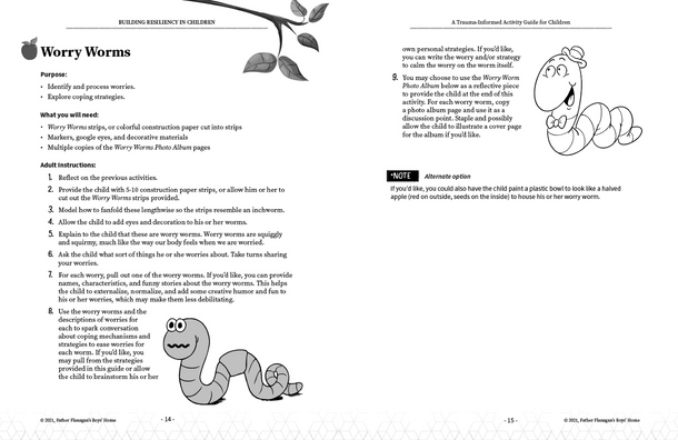 Inside Spread 1 of Building Resiliency in Children