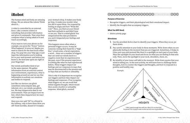 Inside Spread 1 of Building Resiliency in Teens