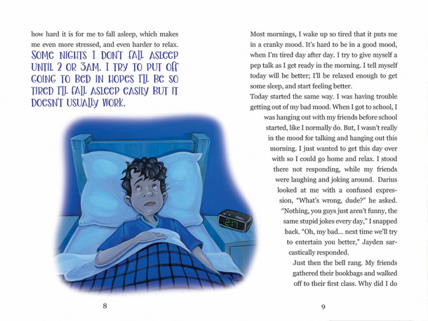 Inside Spread 2 of My Anxiety is Messing Things Up