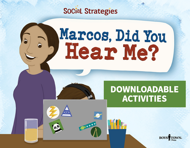 Cover Image: Downloadable Activities for Marcos, Did You Hear Me?