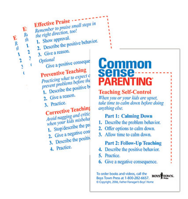 Cover Image: Common Sense Parenting Skill Cards