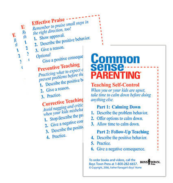 Common Sense Parenting Skill Cards