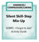Downloadable Activity: Silent Skill-Step Mix-Up (SORRY, I Forgot to Ask!)