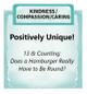 Downloadable Activity: Positively Unique! (13 & Counting: Does a Hamburger Really Have to Be Round?)