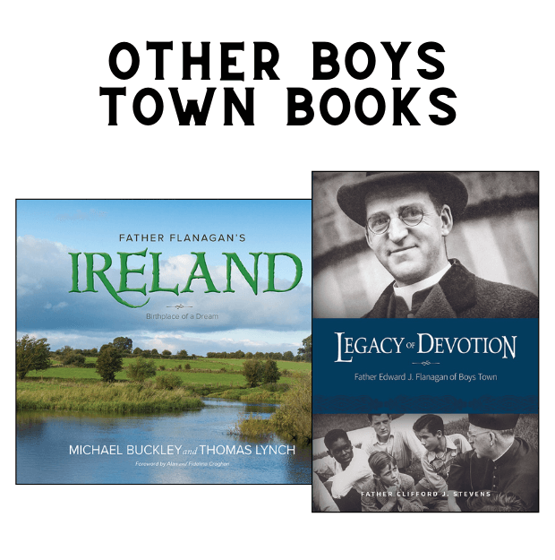 image of two books with text other boys town books