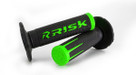 Risk Racing Moto Grips - Fusion 2.0 With Grip Tech - Green 286