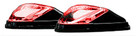K&S Led Marker Lights Mini-Flush Mt. C.F. Body Red (1 Led) W/Bol 25-9551B