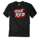 Factory Effex Honda Ride Red Stripes Youth T-Shirt / Black (L) 22-83304