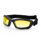 Balboa Bala Goggles Matte Blk Anti-Fog Yellow Z87 BBAL001Y
