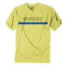 Factory Effex Suzuki Throwbackt- Shirt / Yellow L 23-87404