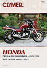 Clymer Manuals Honda Cb550 & 650 Nighthawk 1983-1985 M345