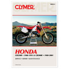 Clymer Manuals Service Manual - Honda Cr250R (88-91) Cr500R (88-01) M4323