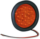 Buyers 4" Round Amber Strobe Light SL40AR