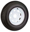 American Tire 480 X 12 (B) Tire And Wheel Imported 4 Hole Painted 30540