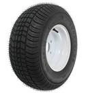 American Tire 205/65-10 Tire & Wheel (B) 5 Hole / White 3H350