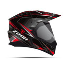 Zoan Synchrony Dual Sport Helmet Hawk Red XS 521-503SN/E