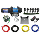 Bronco Products 3500 Lb Winch W/Synthetic Rope AC-12020-3